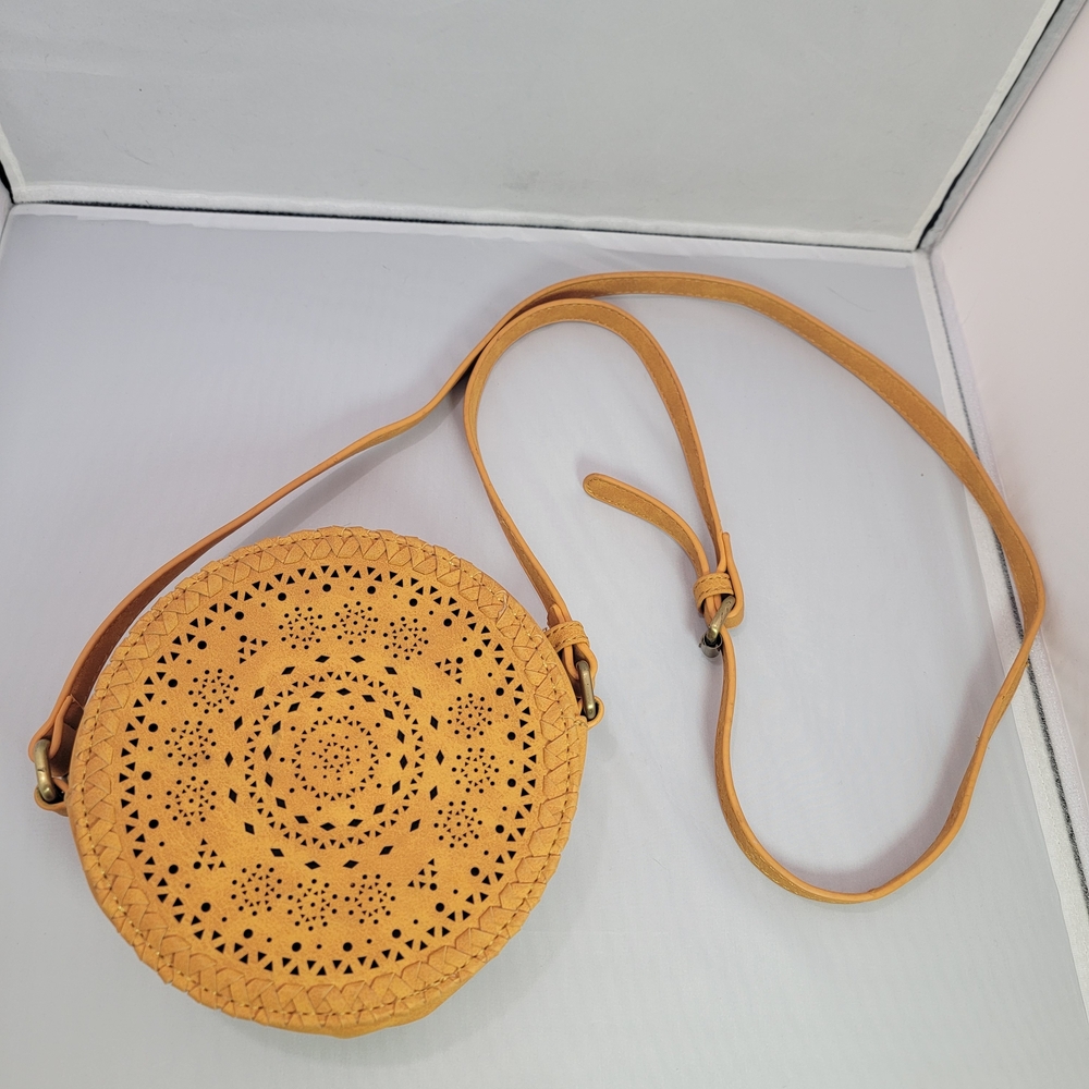 Elegant Mustard Crossbody Bag